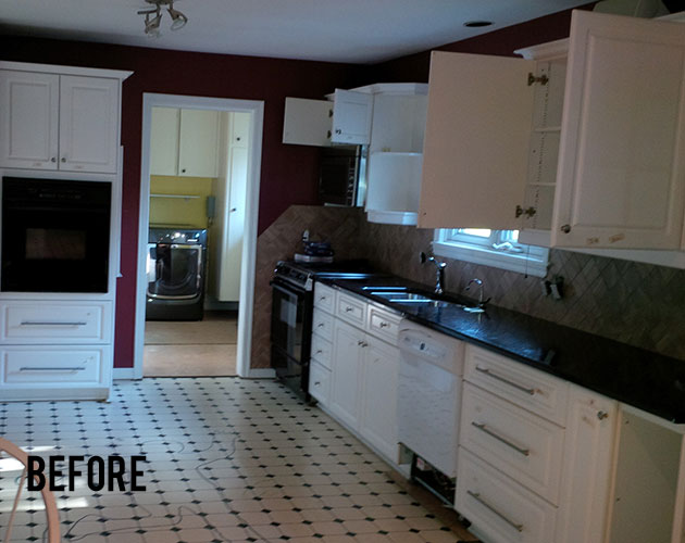 Complete Kitchen Renovation - Before